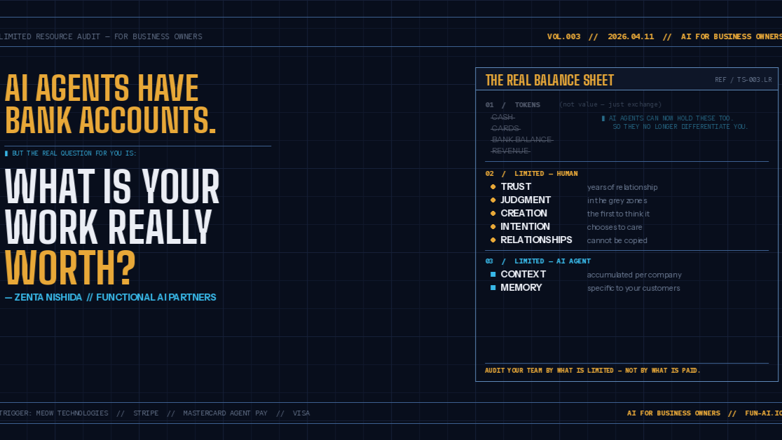 Vol.002 — They Gave AI Agents Bank Accounts newsletter cover