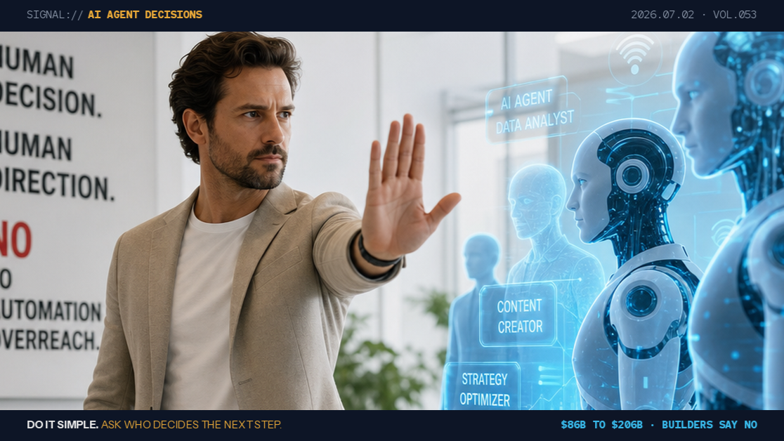 Vol.053 - The Hottest AI Service Right Now Is Refusing to Build You an Agent
